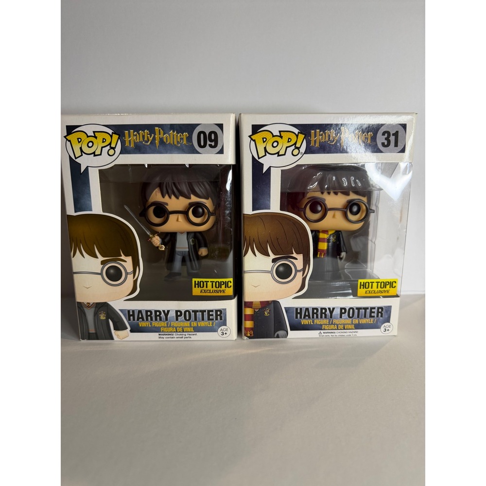 Funko Pop Harry Potter Hot Topic Exclusive Bundle 09 Sword 31 Hedwig Lot